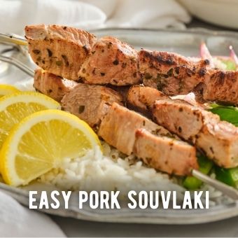 Easy Pork Souvlaki